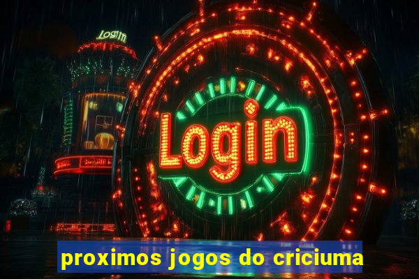 proximos jogos do criciuma